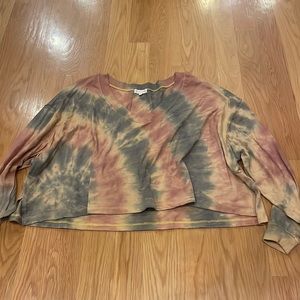 Gilded Intent Long Sleeve Cropped Tee